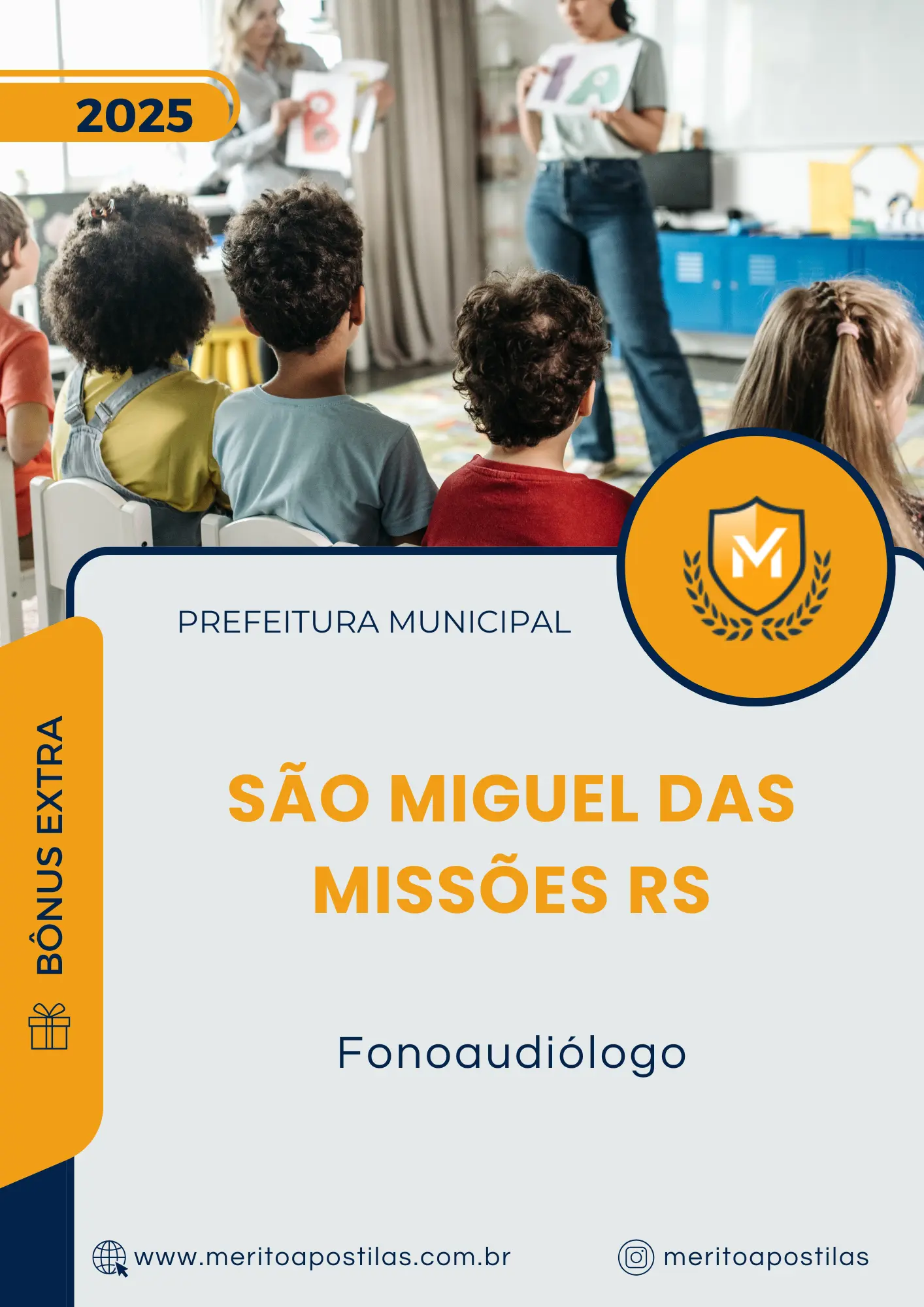 Apostila Fonoaudiólogo Prefeitura de São Miguel das Missões RS 2025