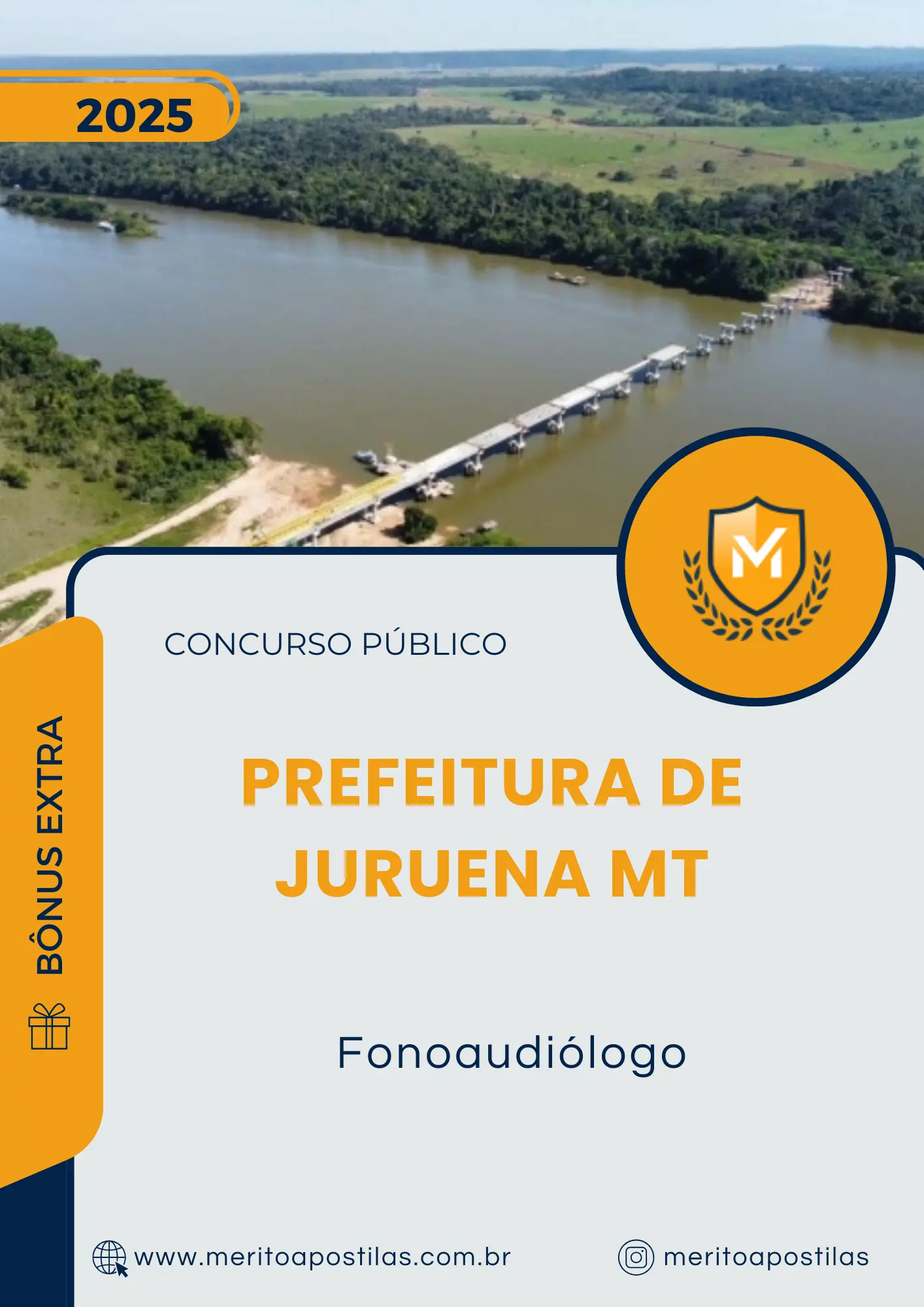 Apostila Fonoaudiólogo Prefeitura de Juruena MT 2025