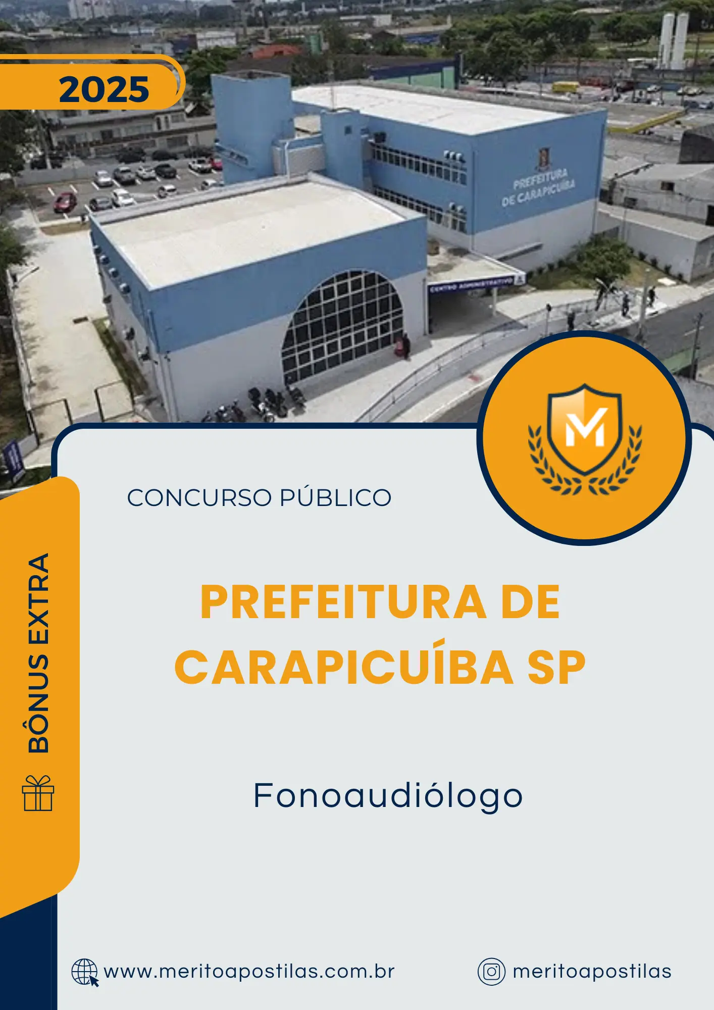 Apostila Fonoaudiólogo Prefeitura de Carapicuíba SP 2025