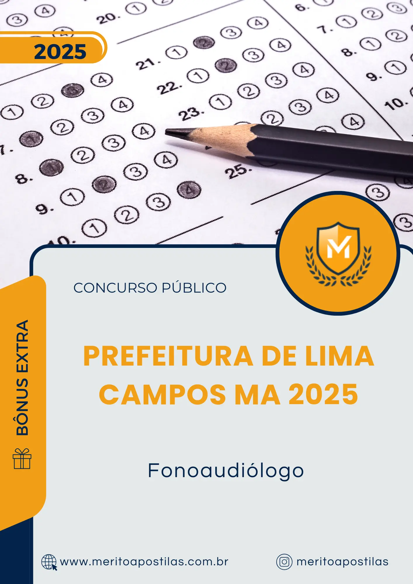 Apostila Fonoaudiólogo Prefeitura de Lima Campos MA 2025