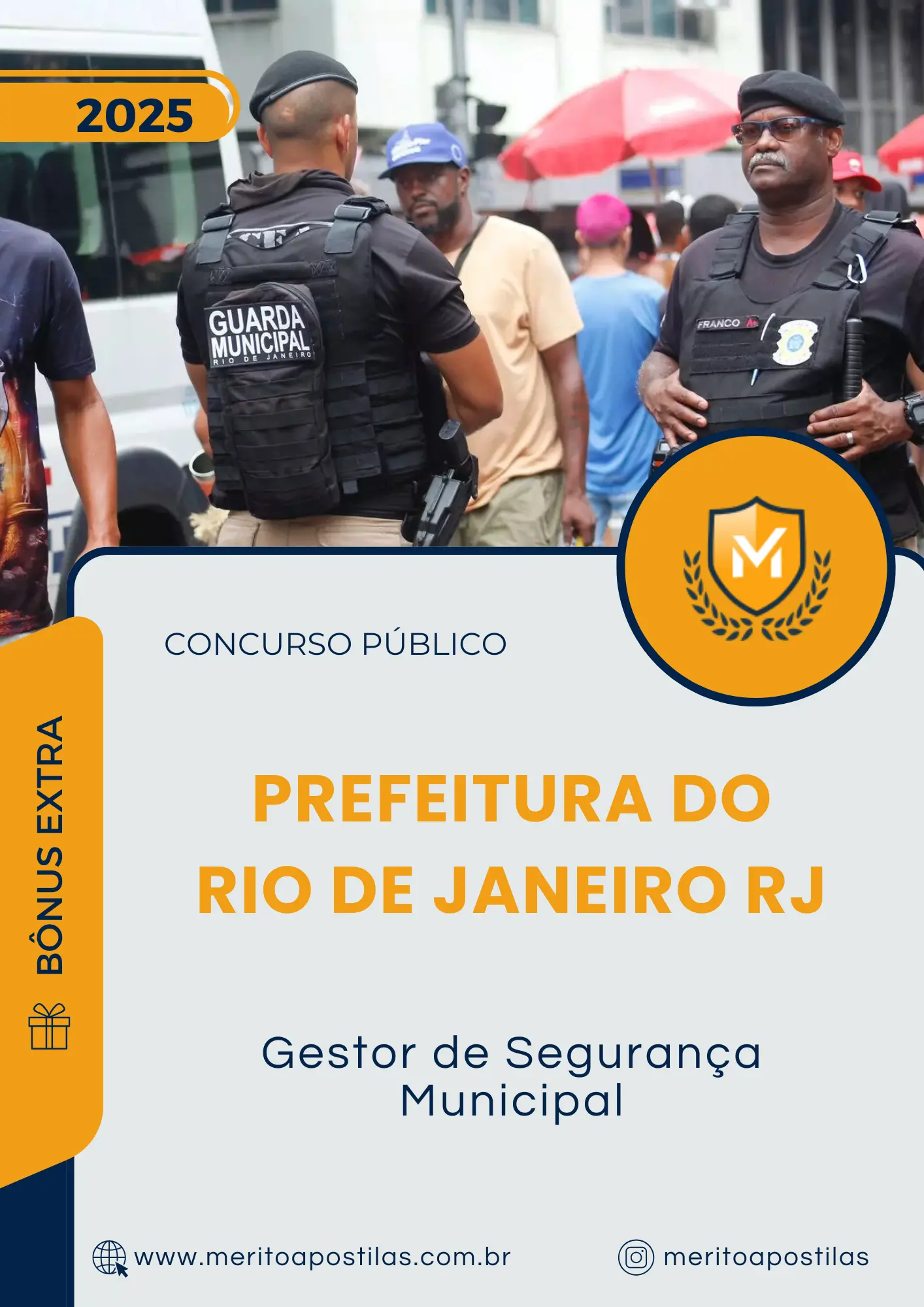 Apostila Gestor de Segurança Municipal Prefeitura do Rio de Janeiro RJ 2025