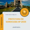 Apostila Jardineiro Prefeitura de Sorocaba SP 2025