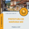 Apostila Médico ESF Prefeitura de Mariana MG 2025