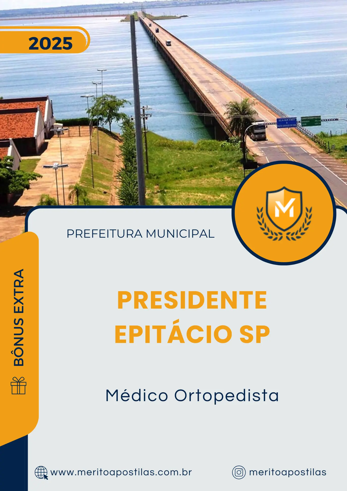 Apostila Médico Ortopedista Prefeitura de Presidente Epitácio SP 2025