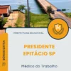 Apostila Médico do Trabalho Prefeitura de Presidente Epitácio SP 2025