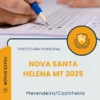 Apostila Merendeira Cozinheira Prefeitura de Nova Santa Helena MT 2025