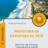 Apostila Monitor de Oficina Terapêutica CAPS Prefeitura de Garopaba SC 2025
