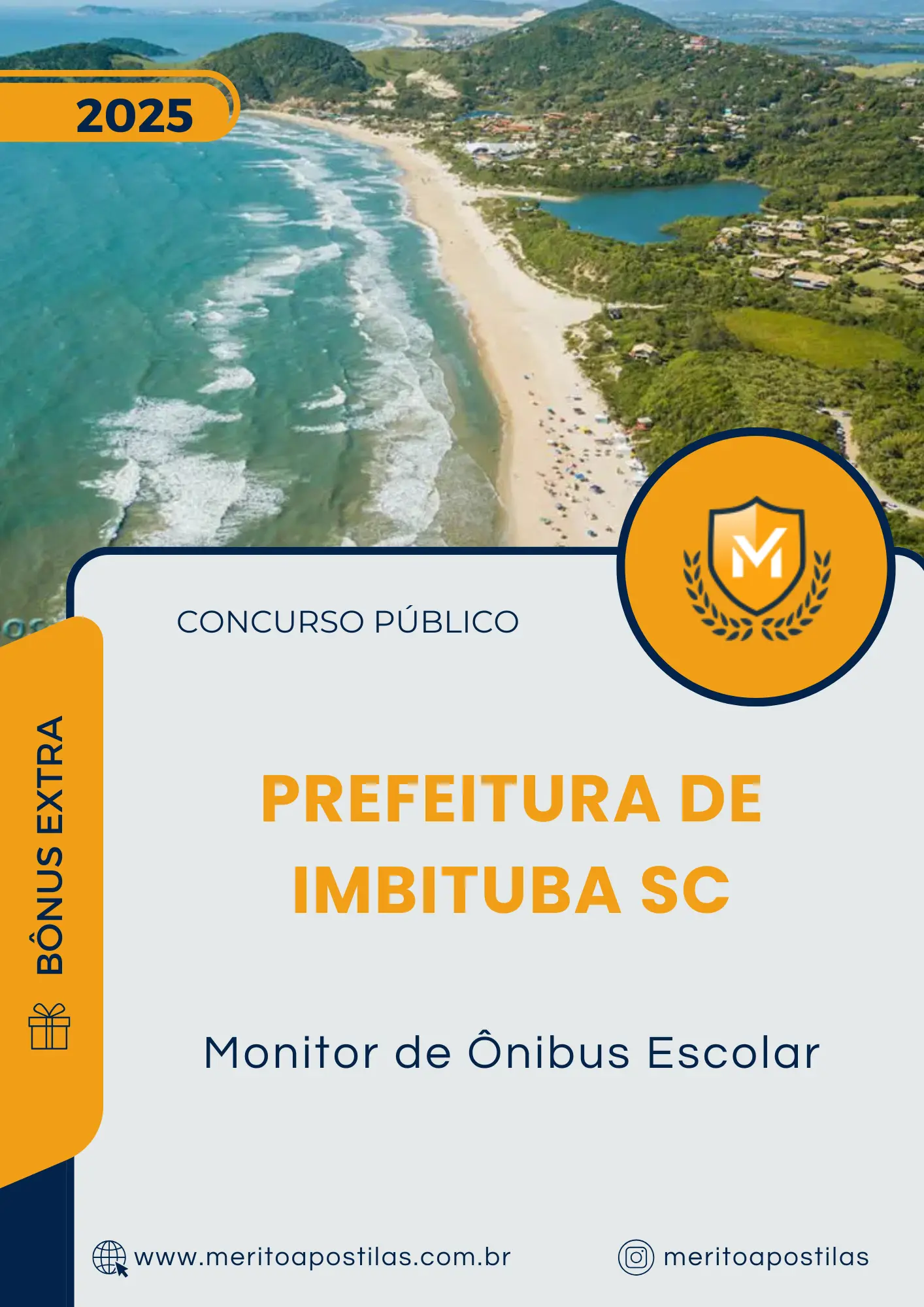 Apostila Monitor de Ônibus Escolar Prefeitura de Imbituba SC 2025