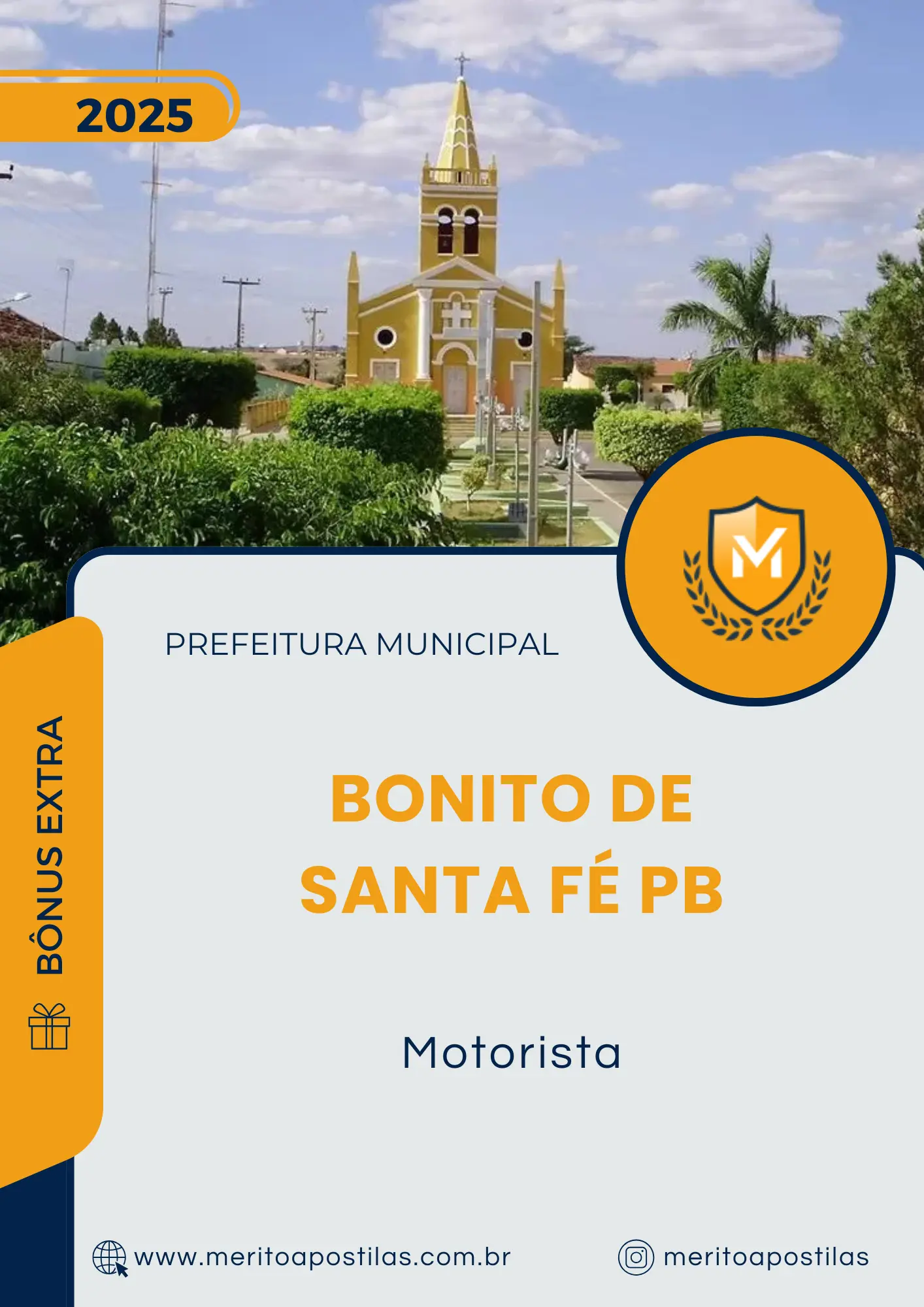 Apostila Motorista Prefeitura de Bonito de Santa Fé PB 2025