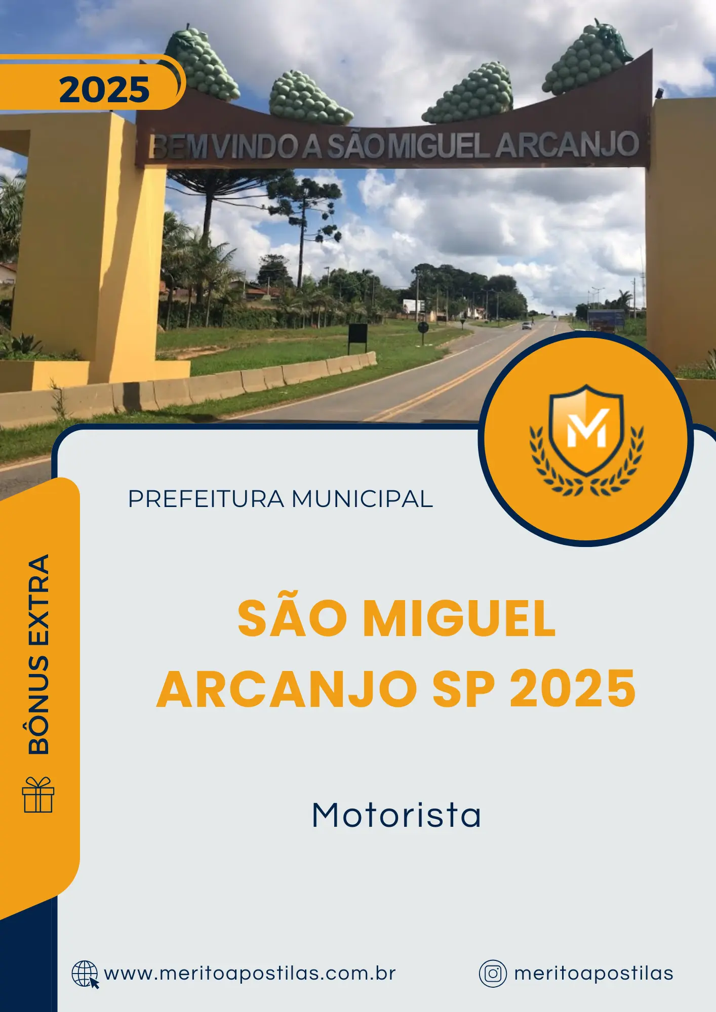Apostila Motorista Prefeitura de São Miguel Arcanjo SP 2025