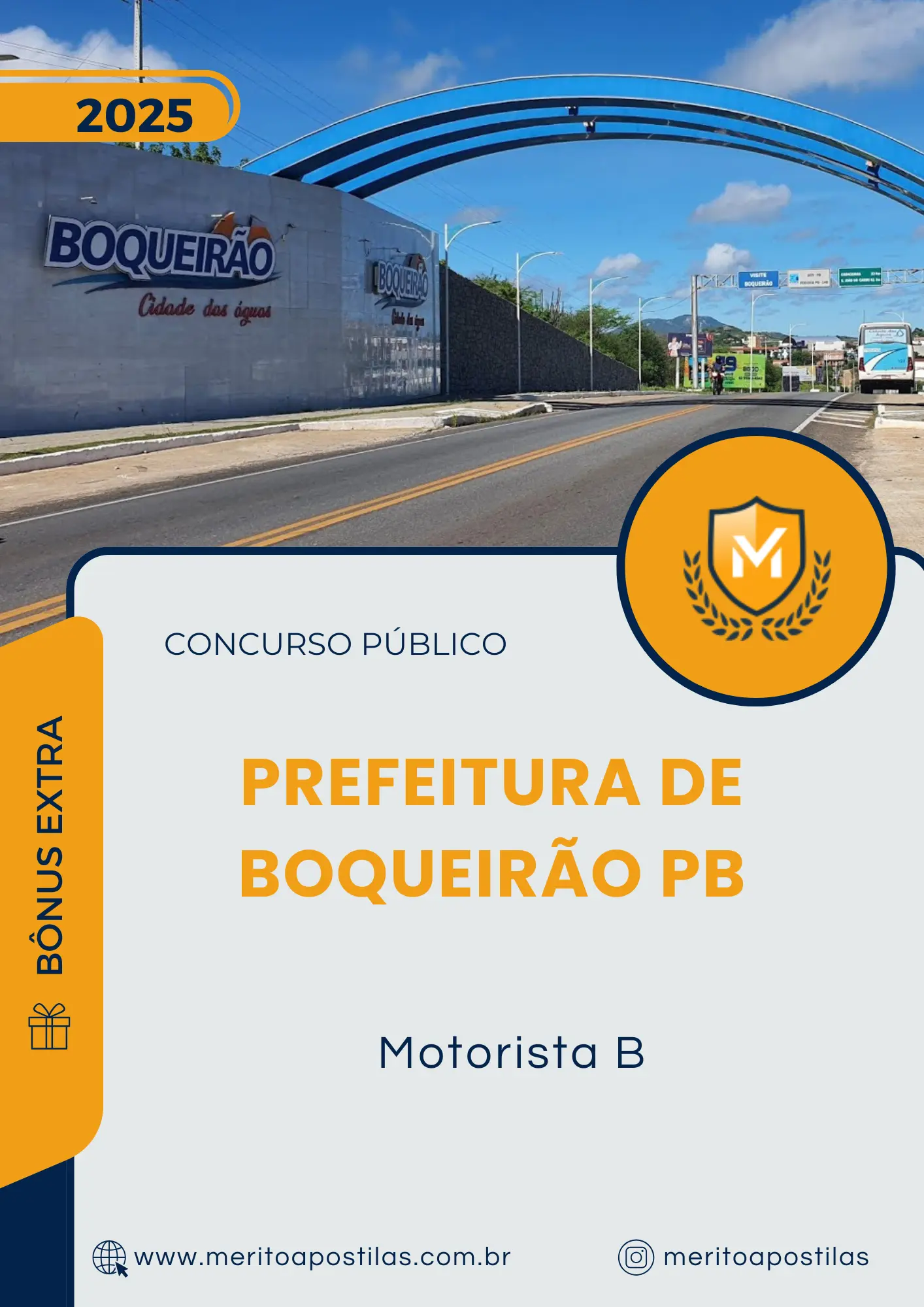 Apostila Motorista B Prefeitura de Boqueirão PB 2025