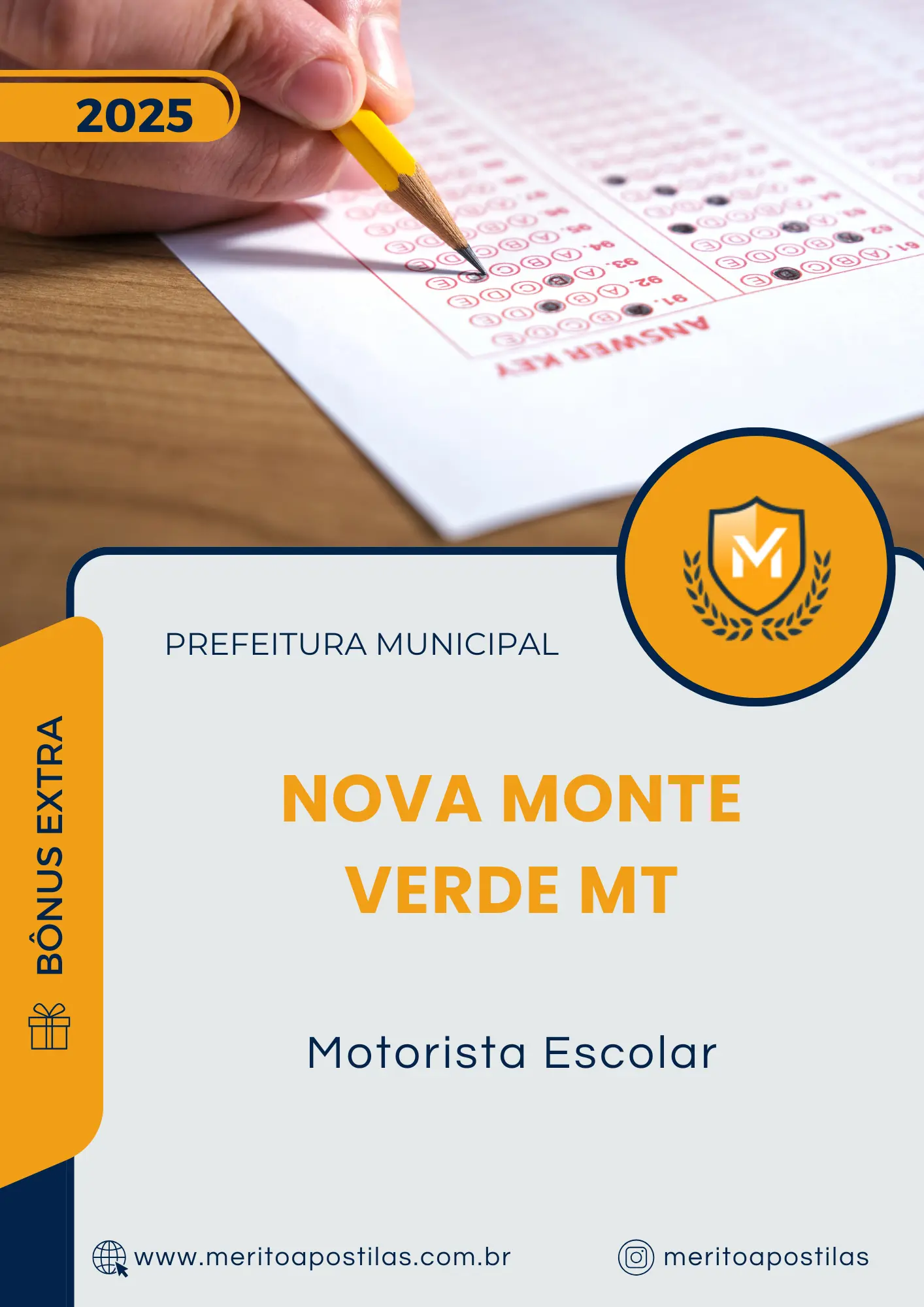 Apostila Motorista Escolar Prefeitura de Nova Monte Verde MT 2025