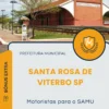 Apostila Motoristas para o SAMU Prefeitura de Santa Rosa de Viterbo SP 2025