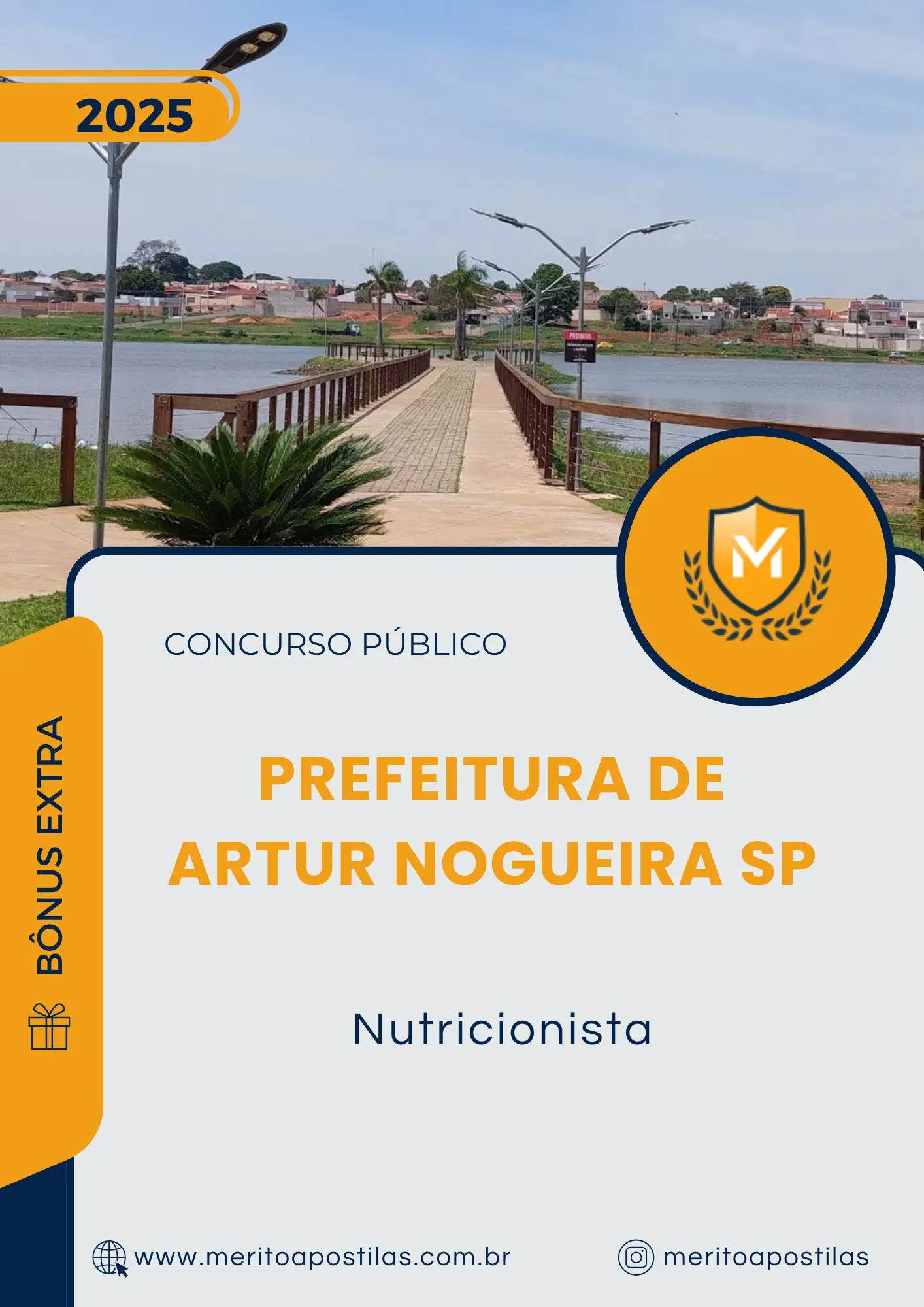 Apostila Nutricionista Prefeitura de Artur Nogueira SP 2025