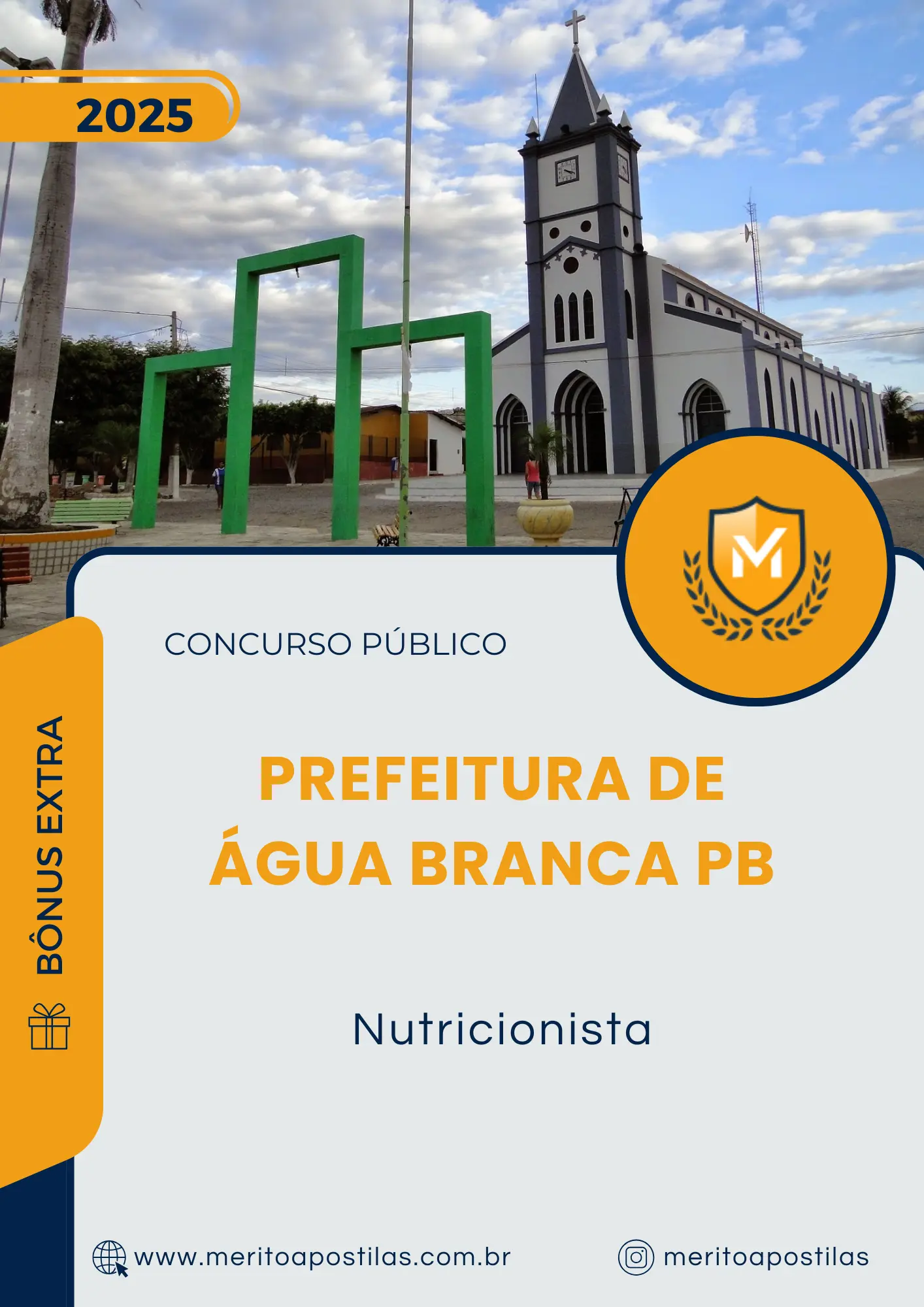Apostila Nutricionista Prefeitura de Água Branca PB 2025