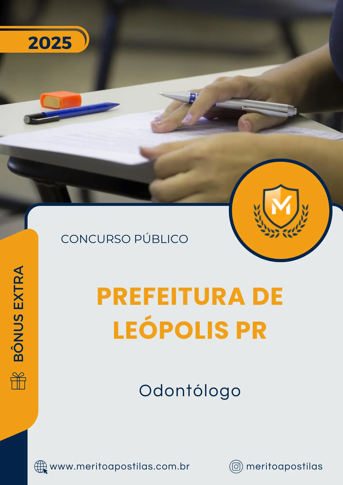 Apostila Odontólogo Prefeitura de Leópolis PR 2025
