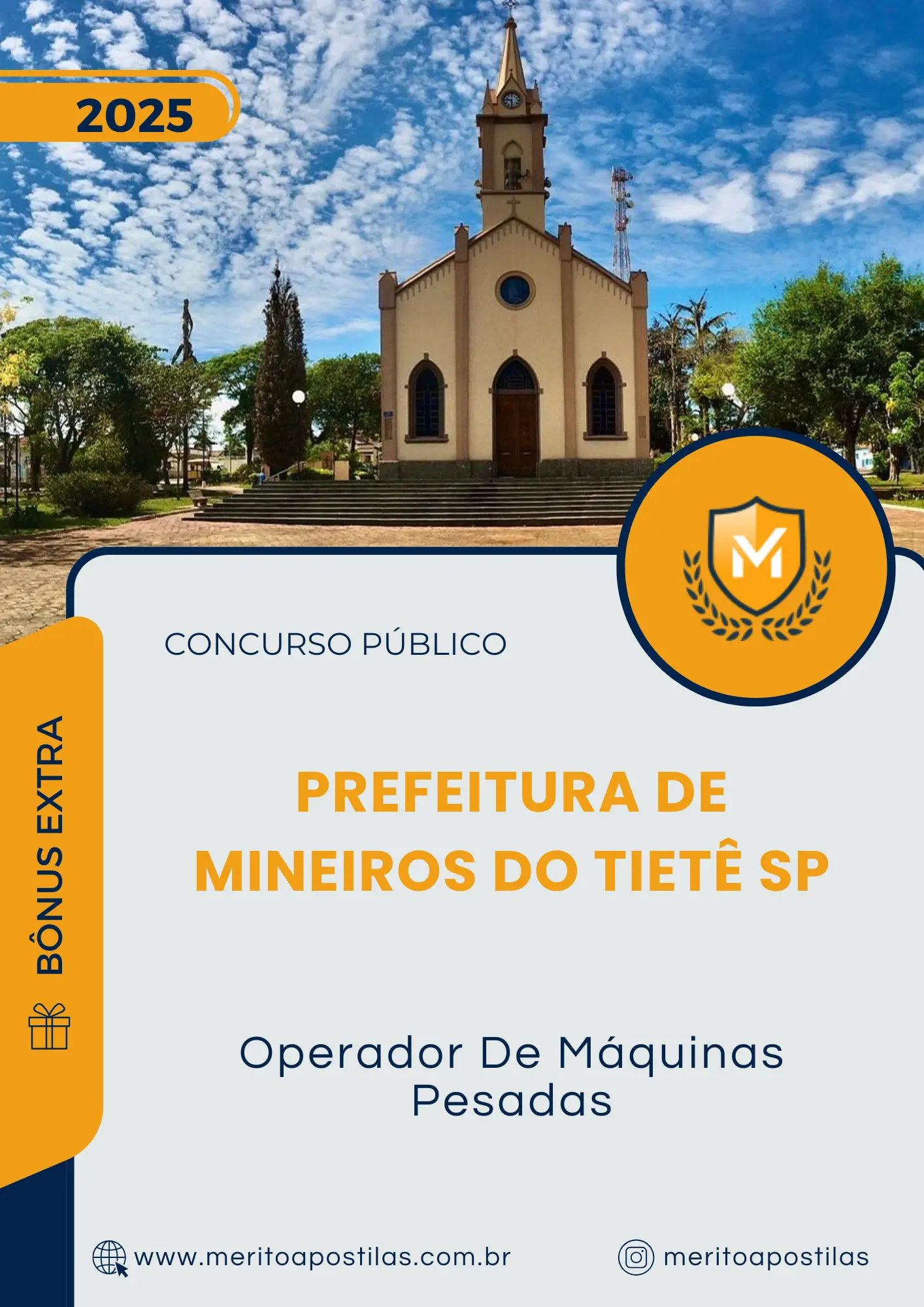 Apostila Operador De Máquinas Pesadas Prefeitura de Mineiros do Tietê SP 2025