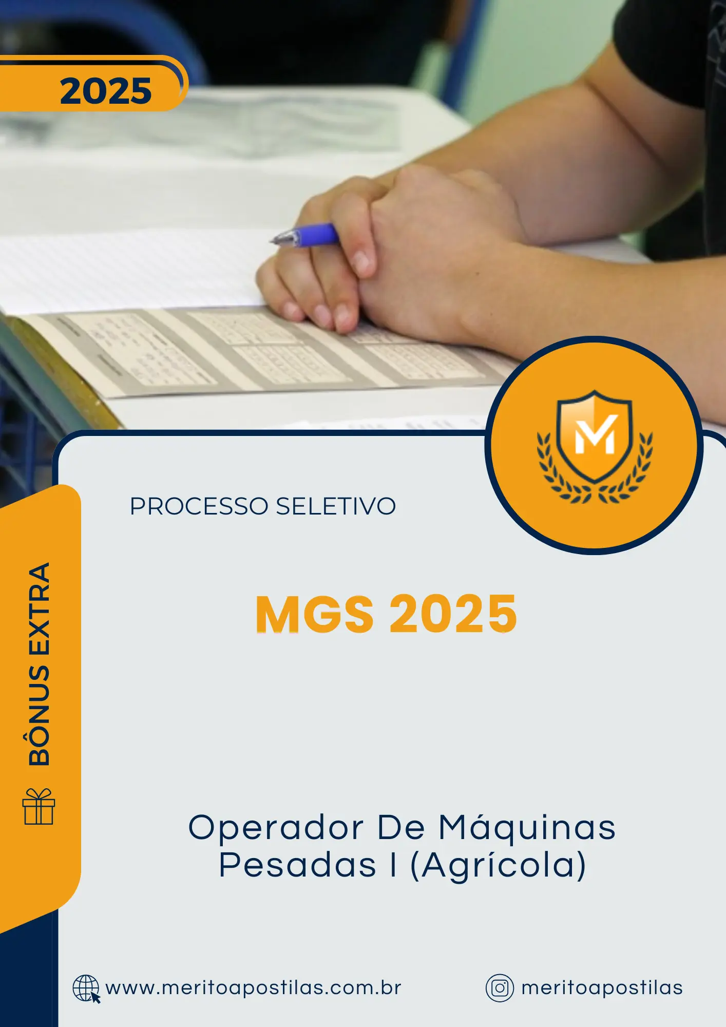Apostila Operador De Máquinas Pesadas I Agrícola Processo Seletivo MGS 2025