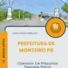 Apostila Operador De Máquinas Pesadas Patrol Prefeitura de Monteiro PB 2025