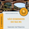 Apostila Operador de Máquinas Prefeitura de São Domingos do Sul RS 2025
