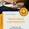 Apostila Operador de Retroescavadeira Prefeitura de Curitibanos SC 2025