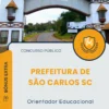 Apostila Orientador Educacional Prefeitura de São Carlos SC 2025