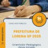 Apostila Orientador Pedagógico Anos iniciais Prefeitura de Lorena SP 2025