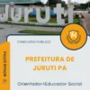 Apostila Orientador Educador Social Prefeitura de Juruti PA 2025