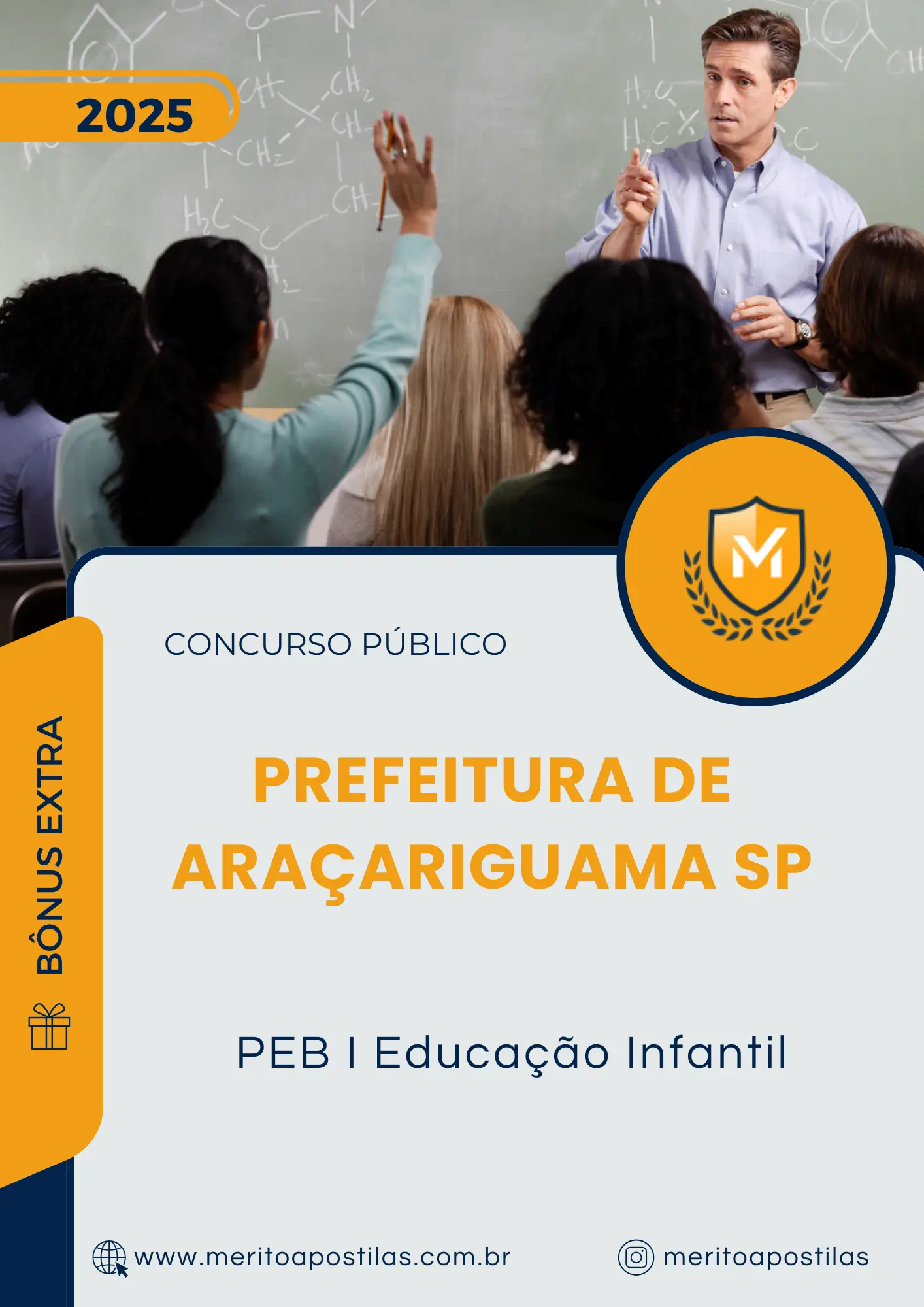 Apostila PEB I Educação Infantil Prefeitura de Araçariguama SP 2025
