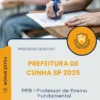 Apostila PEB I Professor de Ensino Fundamental Prefeitura de Cunha SP 2025
