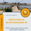 Apostila PEB II Educação Física Para Educação Especial Prefeitura de Artur Nogueira SP 2025