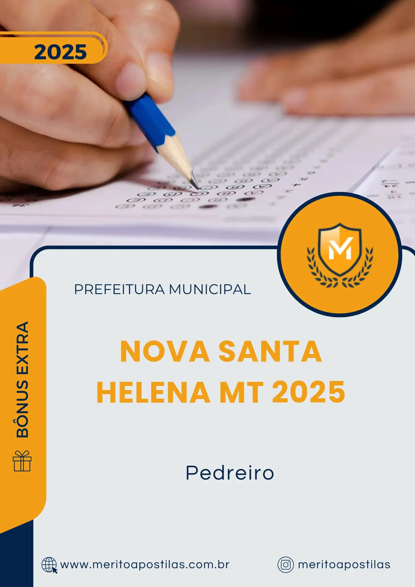 Apostila Pedreiro Prefeitura de Nova Santa Helena MT 2025