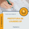 Apostila Pedreiro Prefeitura de Lourdes SP 2025