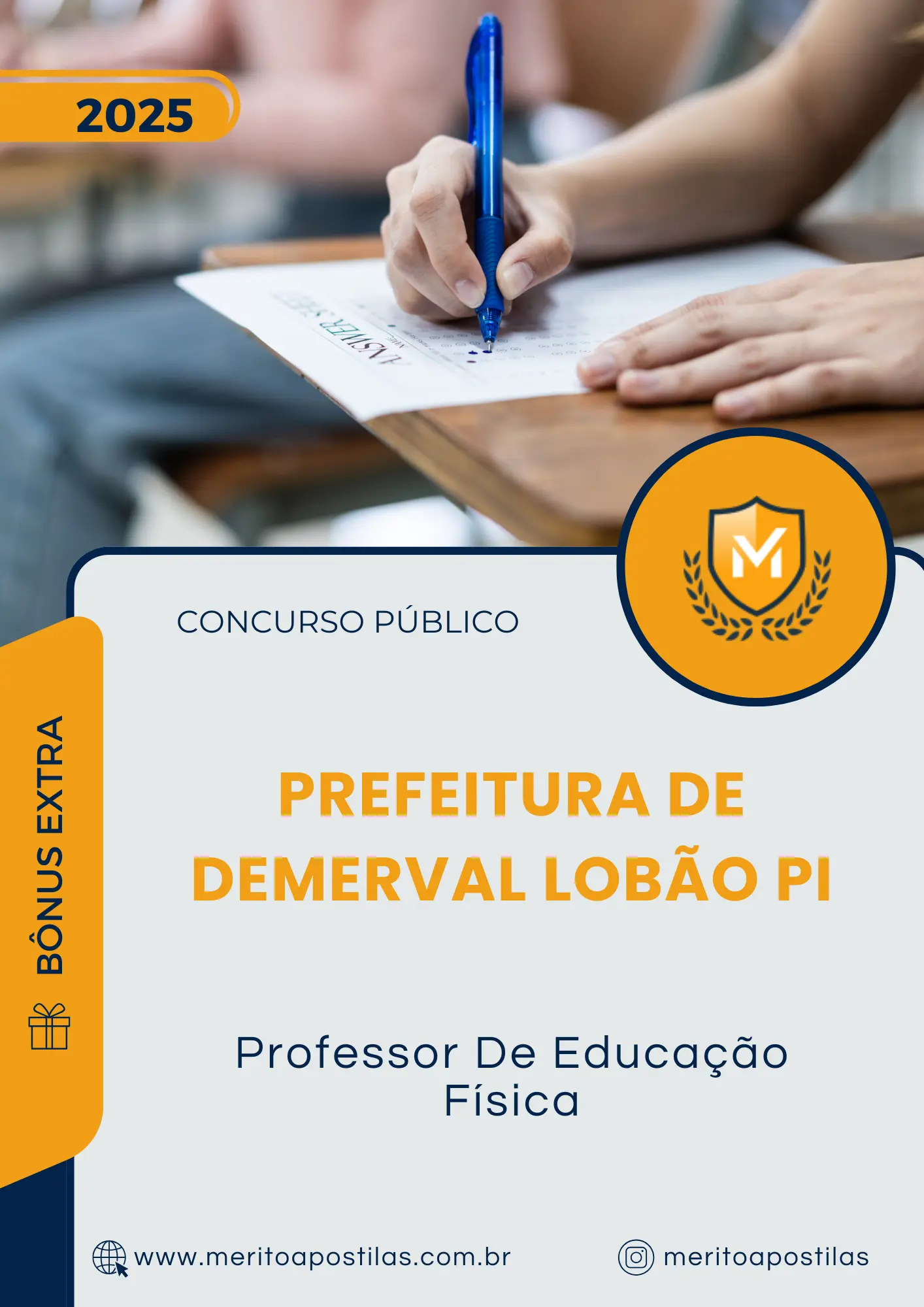 Apostila Professor De Educação Física Prefeitura de Demerval Lobão PI 2025