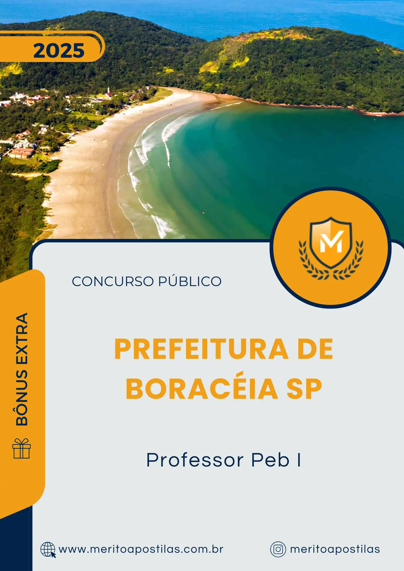 Apostila Professor Peb I Prefeitura de Boracéia SP 2025