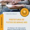 Apostila Professor da Educação Básica Educação Física Prefeitura de Patos de Minas MG 2025