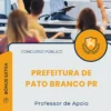 Apostila Professor de Apoio Prefeitura de Pato Branco PR 2025