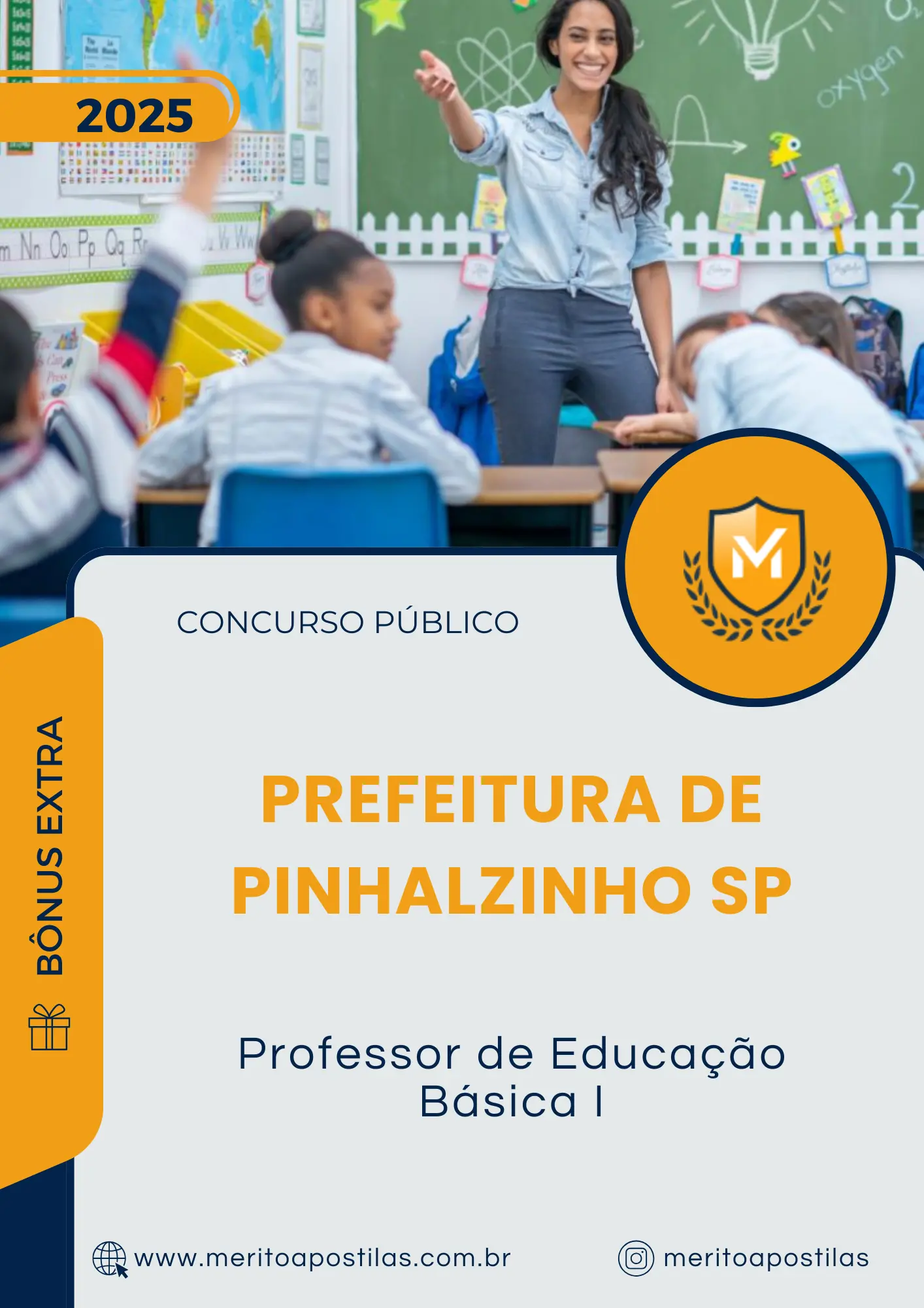 Apostila Professor de Educação Básica I Prefeitura de Pinhalzinho SP 2025