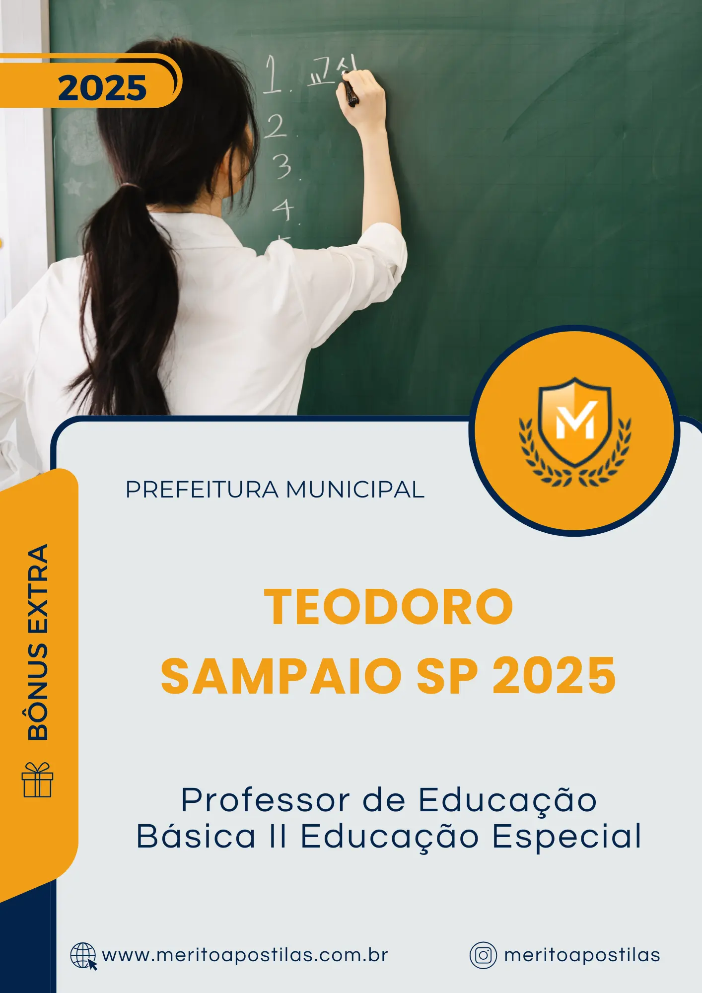 Apostila Professor de Educação Básica II Educação Especial Prefeitura de Teodoro Sampaio SP 2025
