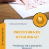 Apostila Professor de Educação Básica l Prefeitura de Getulina SP 2025