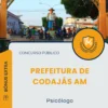 Apostila Psicólogo Prefeitura de Codajás AM 2025