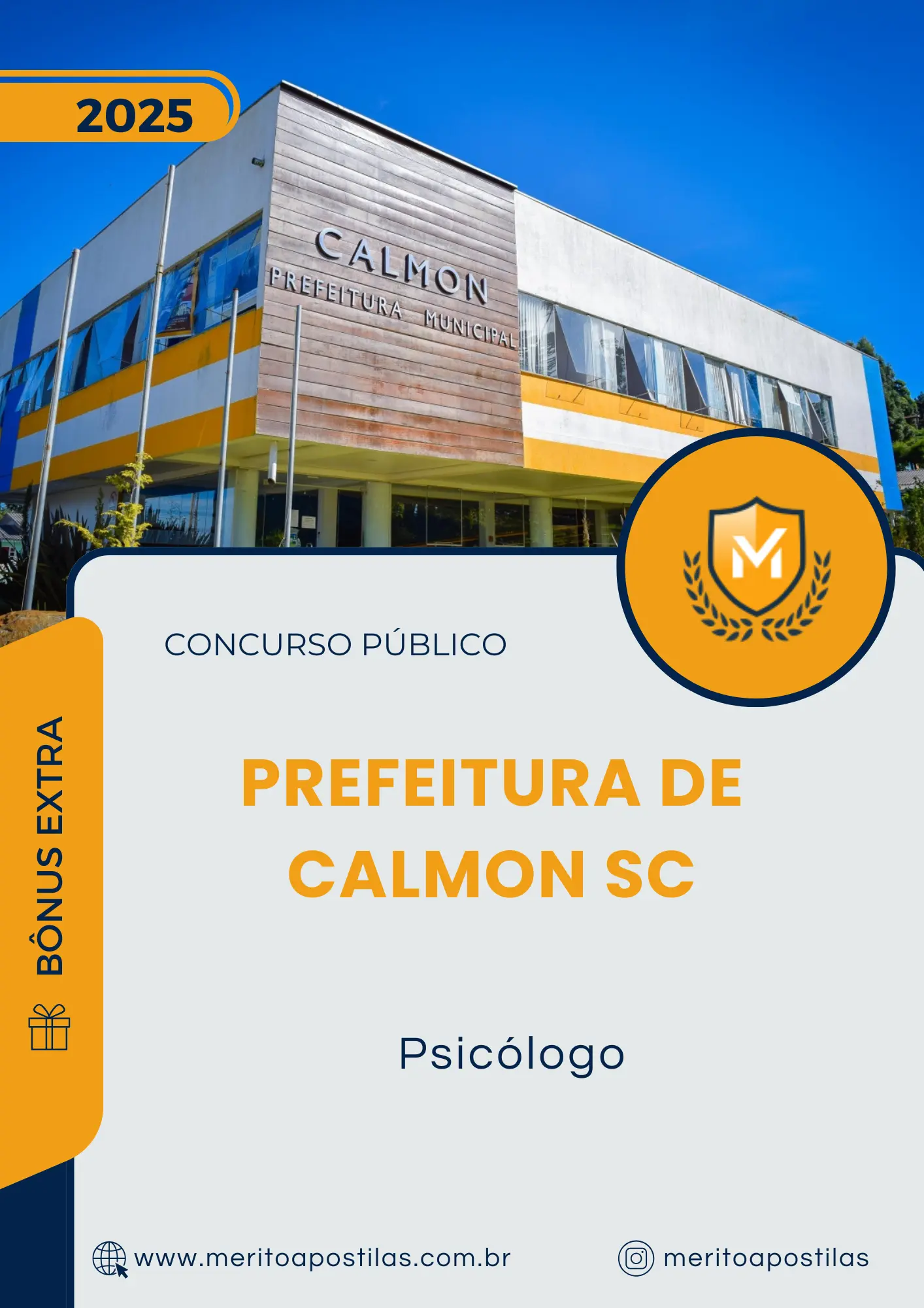 Apostila Psicólogo Prefeitura de Calmon SC 2025