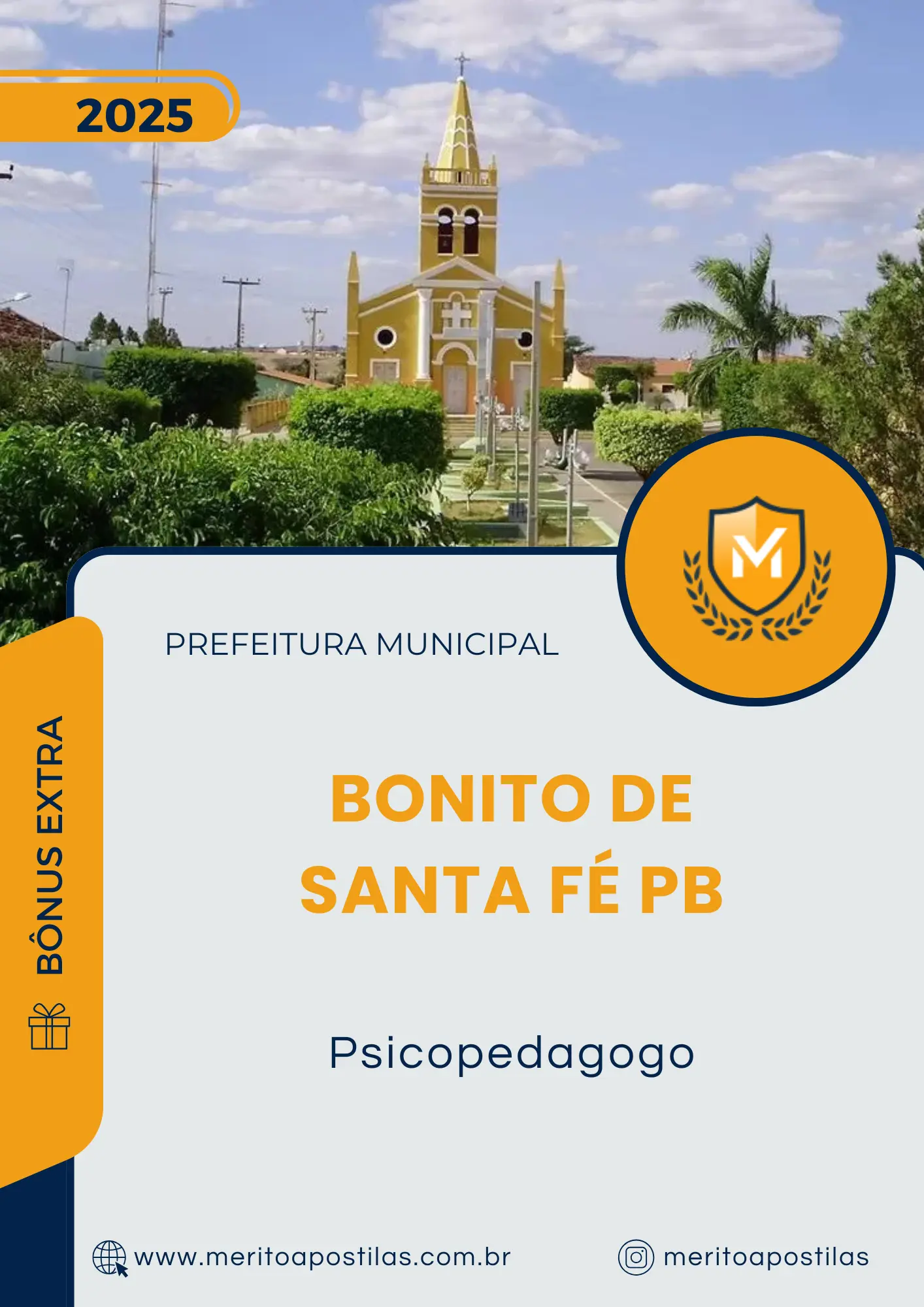 Apostila Psicopedagogo Prefeitura de Bonito de Santa Fé PB 2025