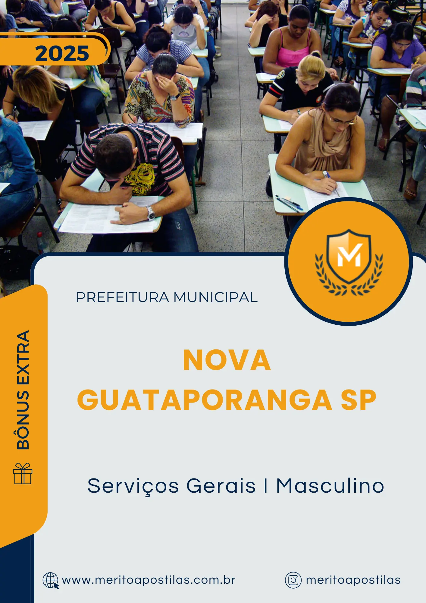 Apostila Serviços Gerais I Masculino Prefeitura de Nova Guataporanga SP 2025