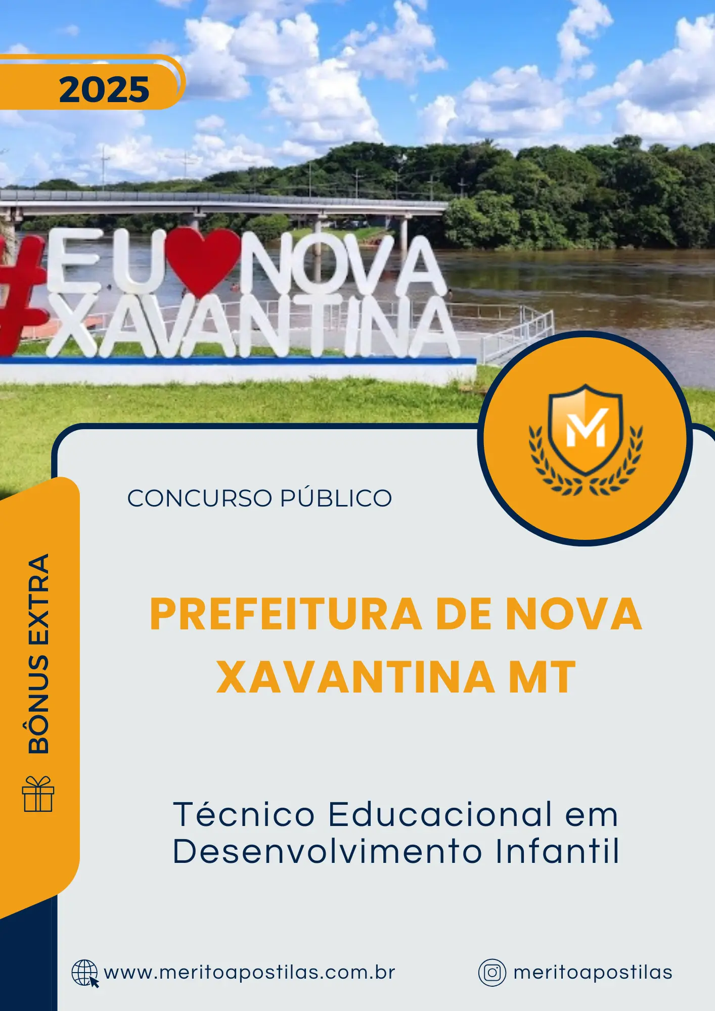 Apostila Técnico Educacional em Desenvolvimento Infantil Prefeitura de Nova Xavantina MT 2025