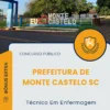 Apostila Técnico Em Enfermagem Prefeitura de Monte Castelo SC 2025