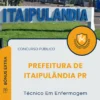 Apostila Técnico Em Enfermagem Prefeitura de Itaipulândia PR 2025