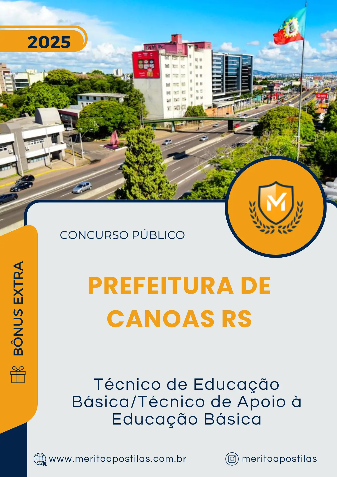 Apostila Técnico de Educação Básica Técnico de Apoio à Educação Básica Prefeitura de Canoas RS 2025