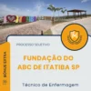 Apostila Técnico de Enfermagem Processo Seletivo Fundação do ABC de Itatiba SP 2025