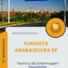 Apostila Técnico de Enfermagem Hospitalar Processo Seletivo Fungota Araraquara SP 2025